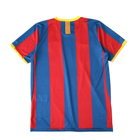 Camisa Retrô Barcelona Home 10/11 - Azul e Vermelha