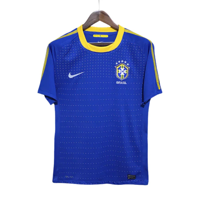 Camisa Retro Brasil II 2010 | Azul
