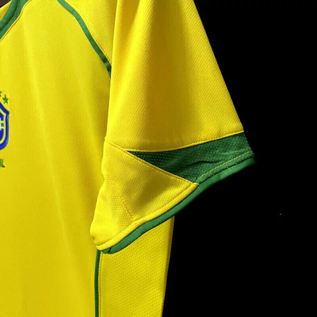 Camisa Retro Brasil I 2004 | Amarela